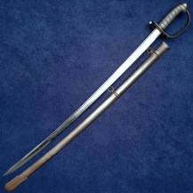 British 1827 Pattern Pipeback Rifle Officers Sword, Kings Royal Rifle Corps (60th Rifles) 3